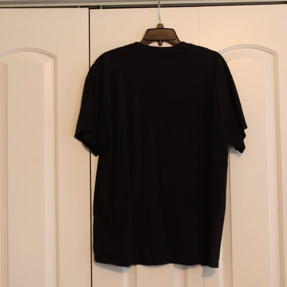 Champion Black Short Sleeve Logo Tee 100% Cotton Men's 1XL - Picture 7 of 7